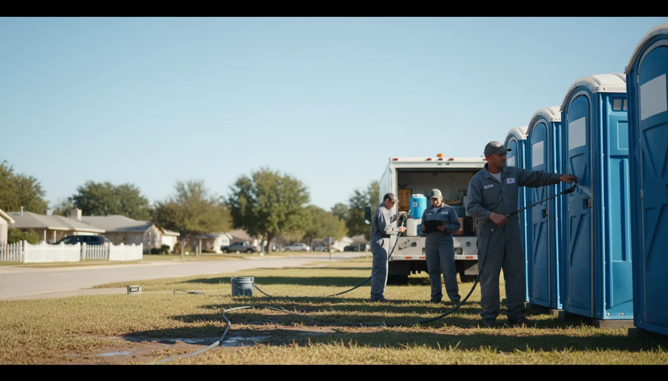 Long-Term Portable Toilet Rental in Spooner, WI near me